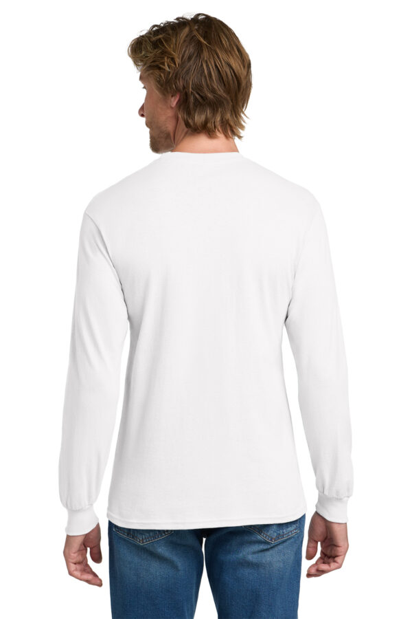 Gildan® - Heavy Cotton™ 100% Cotton Long Sleeve T-Shirt - Image 2